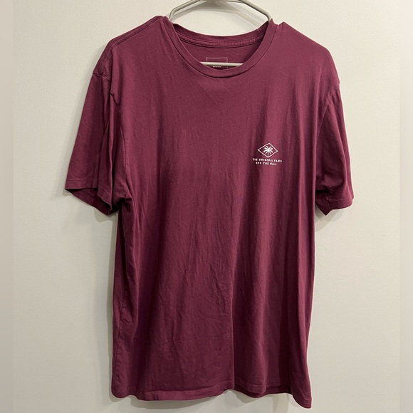 VANS “Off the Wall” T-shirt - Maroon - L - Picture 2 of 5